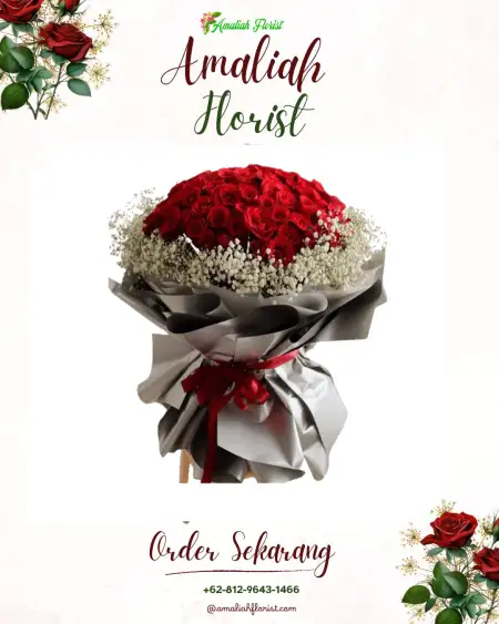 Buket Bunga Gambaran