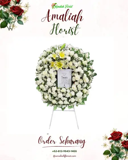 Krans Bunga Duka Gambaran